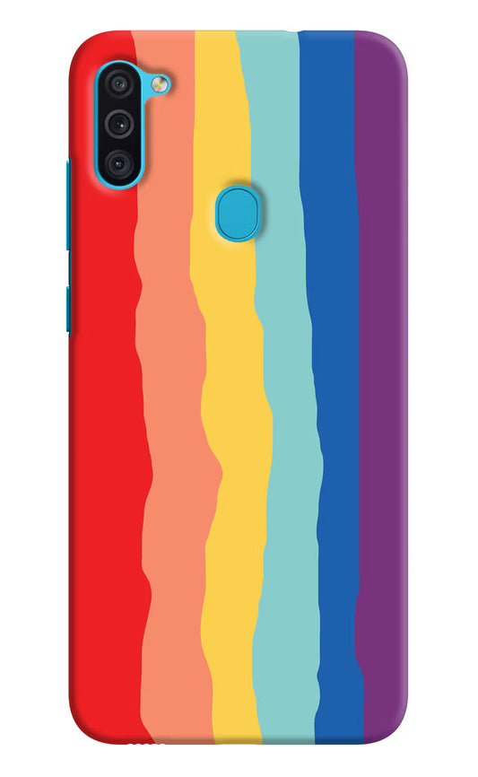 Rainbow Samsung M11 Hard Case Back Cover by Casekaro