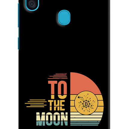 To the Moon Samsung M11 Hard Case Back Cover by Casekaro