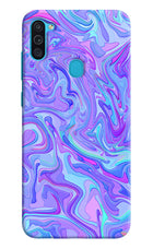 Glitter Samsung M11 Hard Case Back Cover by Casekaro