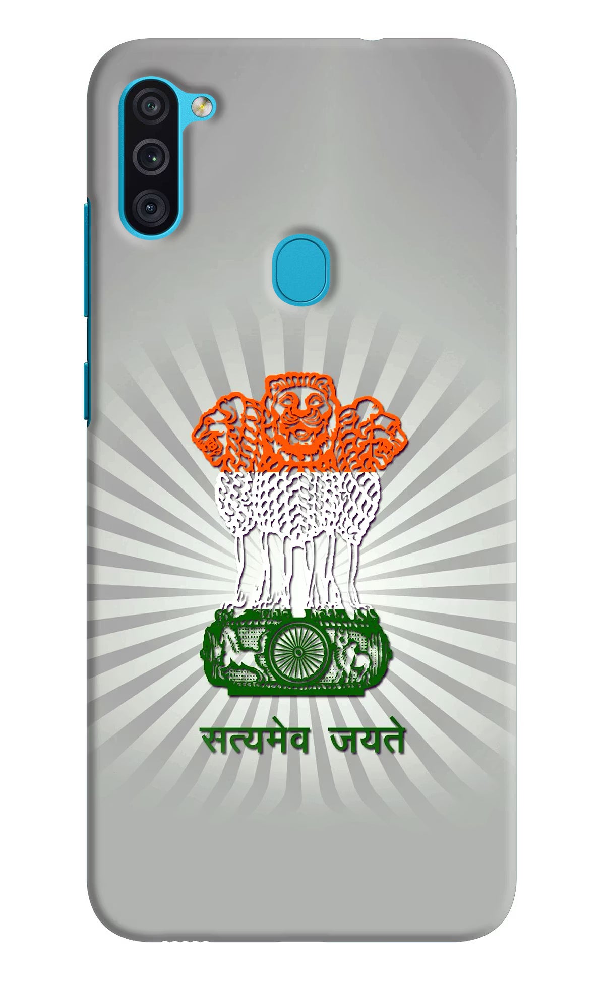 Satyamev Jayate Art Samsung M11 Hard Case Back Cover by Casekaro