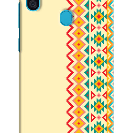 Ethnic Seamless Samsung M11 Hard Case Back Cover by Casekaro
