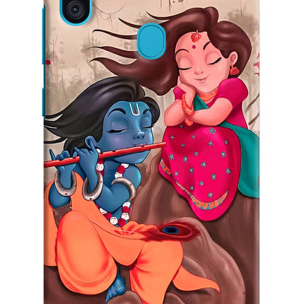 Radhe Krishna Samsung M11 Hard Case Back Cover by Casekaro