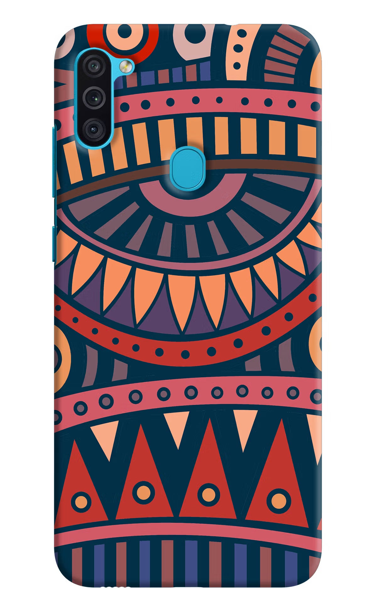 African Culture Design Samsung M11 Hard Case Back Cover by Casekaro