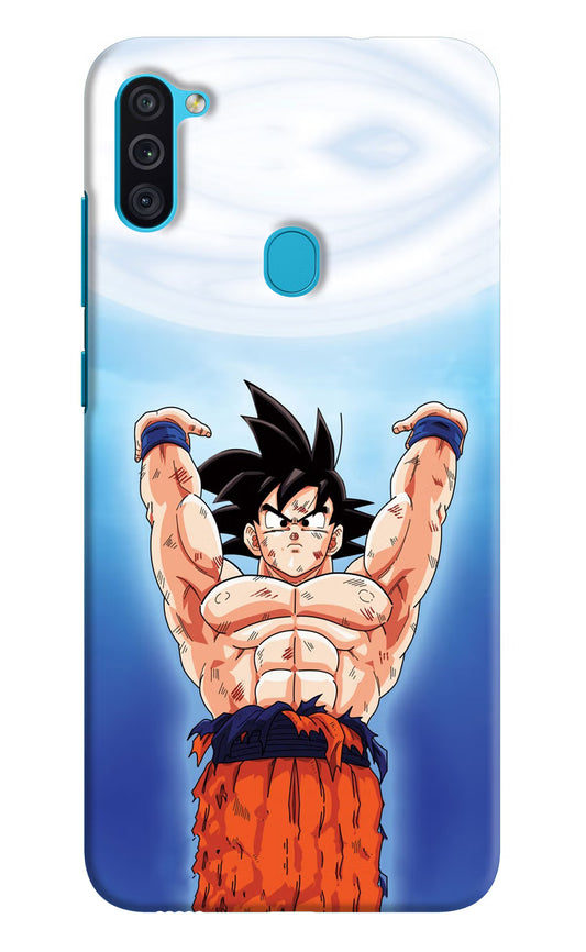 Goku Power Samsung M11 Hard Case Back Cover by Casekaro