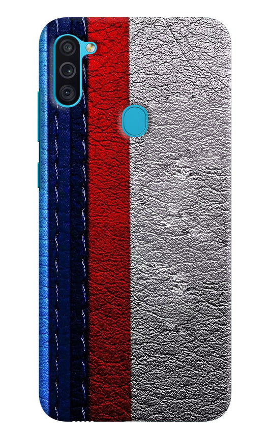 BMW Stripes Samsung M11 Hard Case Back Cover by Casekaro