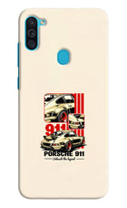 Classic Porsche 911 Samsung M11 Hard Case Back Cover by Casekaro