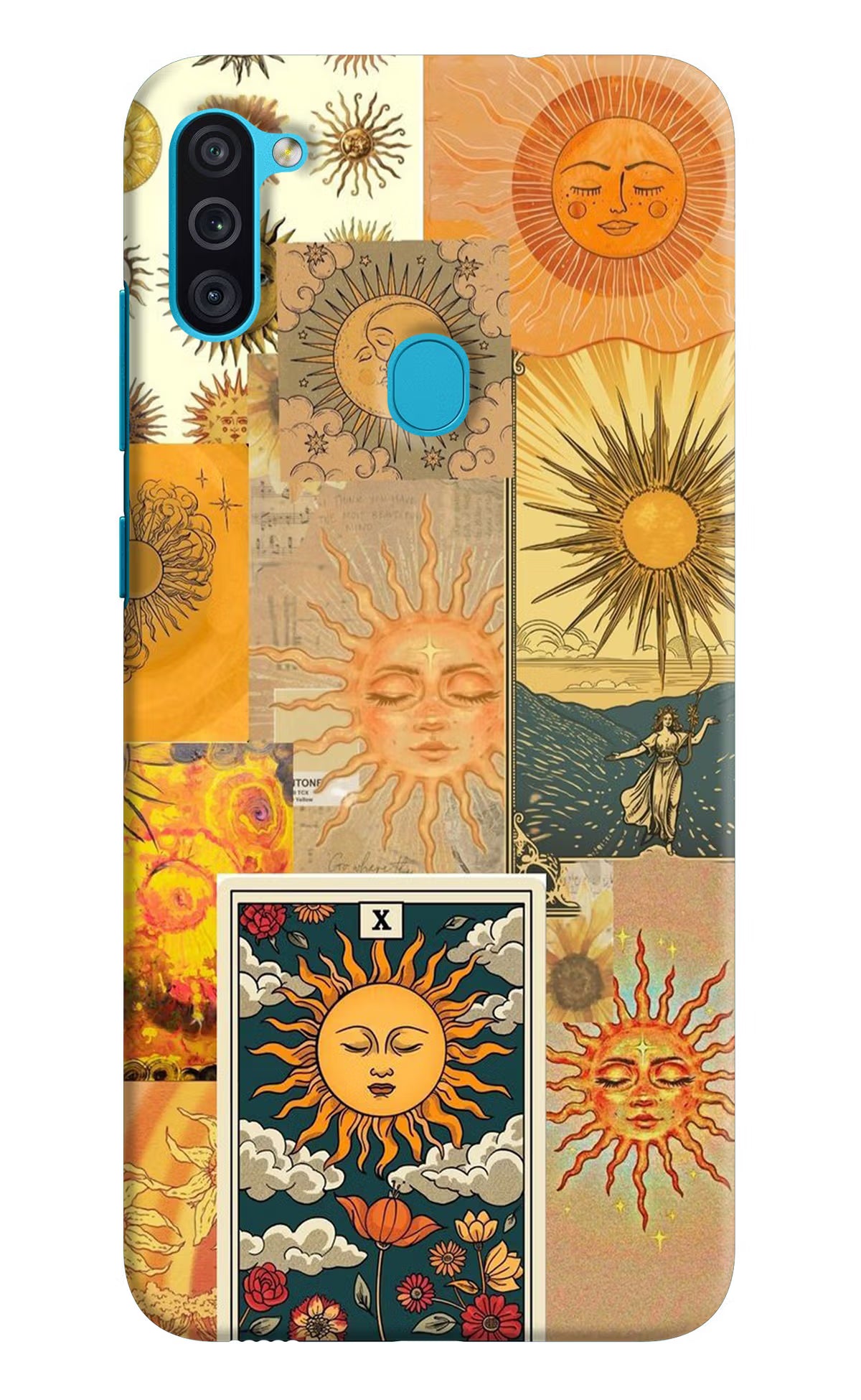 Sun Samsung M11 Hard Case Back Cover by Casekaro