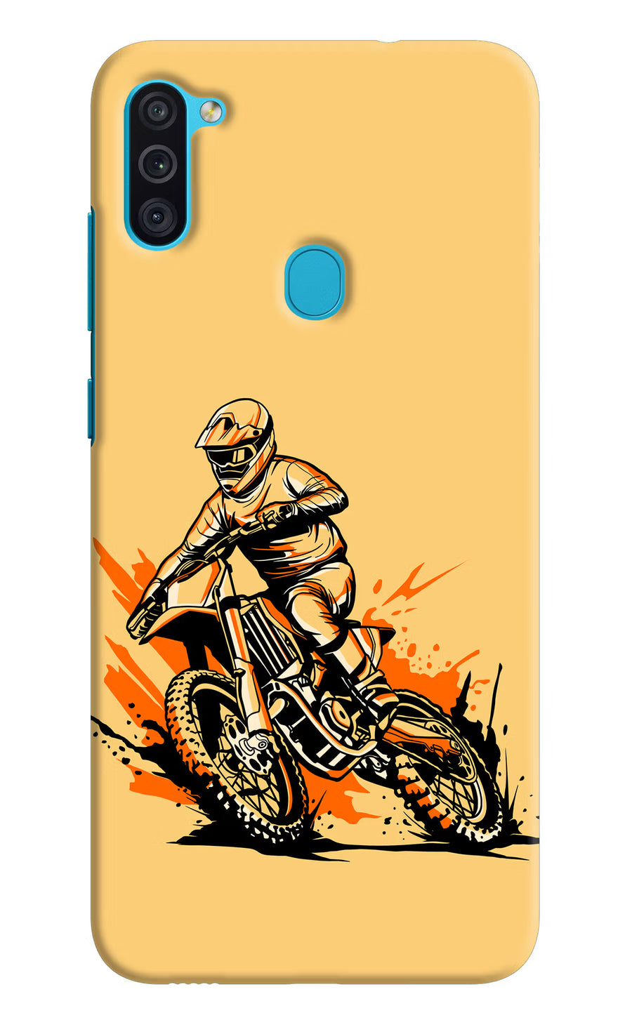 Off-Road Fury Samsung M11 Back Cover, Hard case