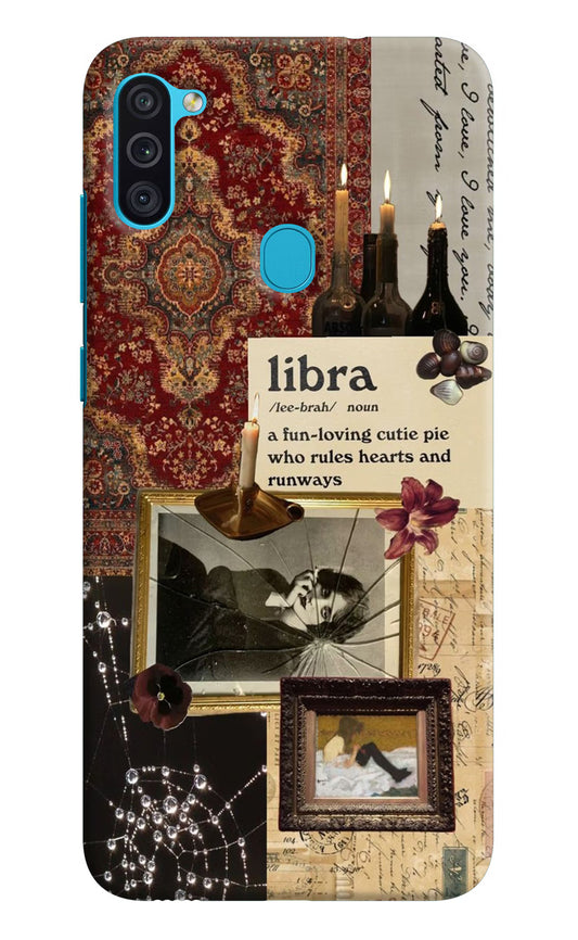 Libra Zodiac Samsung M11 Hard Case Back Cover by Casekaro