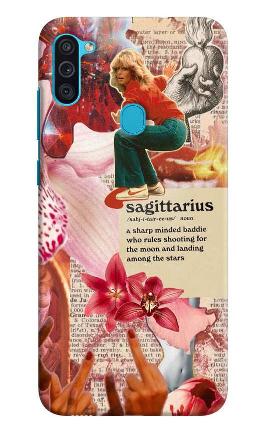 Sagittarius Zodiac Samsung M11 Hard Case Back Cover by Casekaro