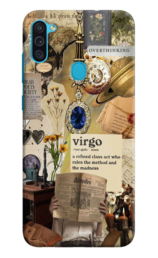 Virgo Zodiac Samsung M11 Hard Case Back Cover by Casekaro