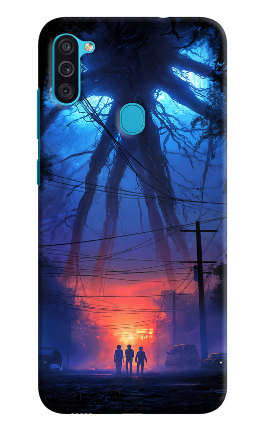 Ordinary Things Shadow Samsung M11 Hard Case Back Cover by Casekaro