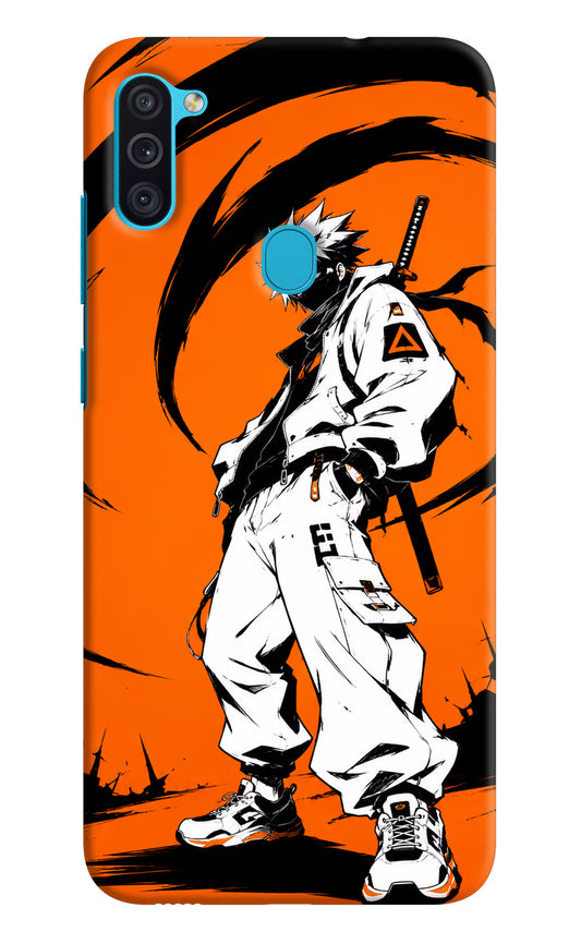 Street Samurai  Samsung M11 Hard Case Back Cover by Casekaro