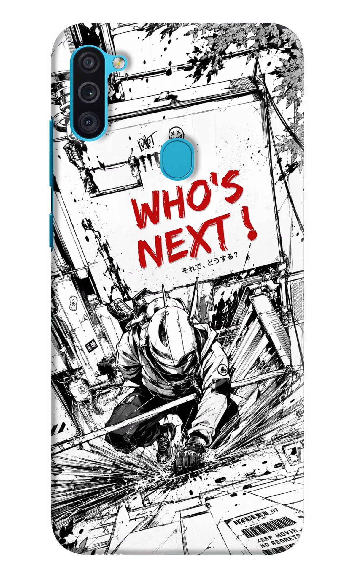 Who's Next Samsung M11 Hard Case Back Cover by Casekaro