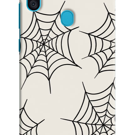 Spider Web Samsung M11 Hard Case Back Cover by Casekaro