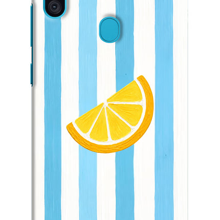 Summer Lemon Samsung M11 Hard Case Back Cover by Casekaro