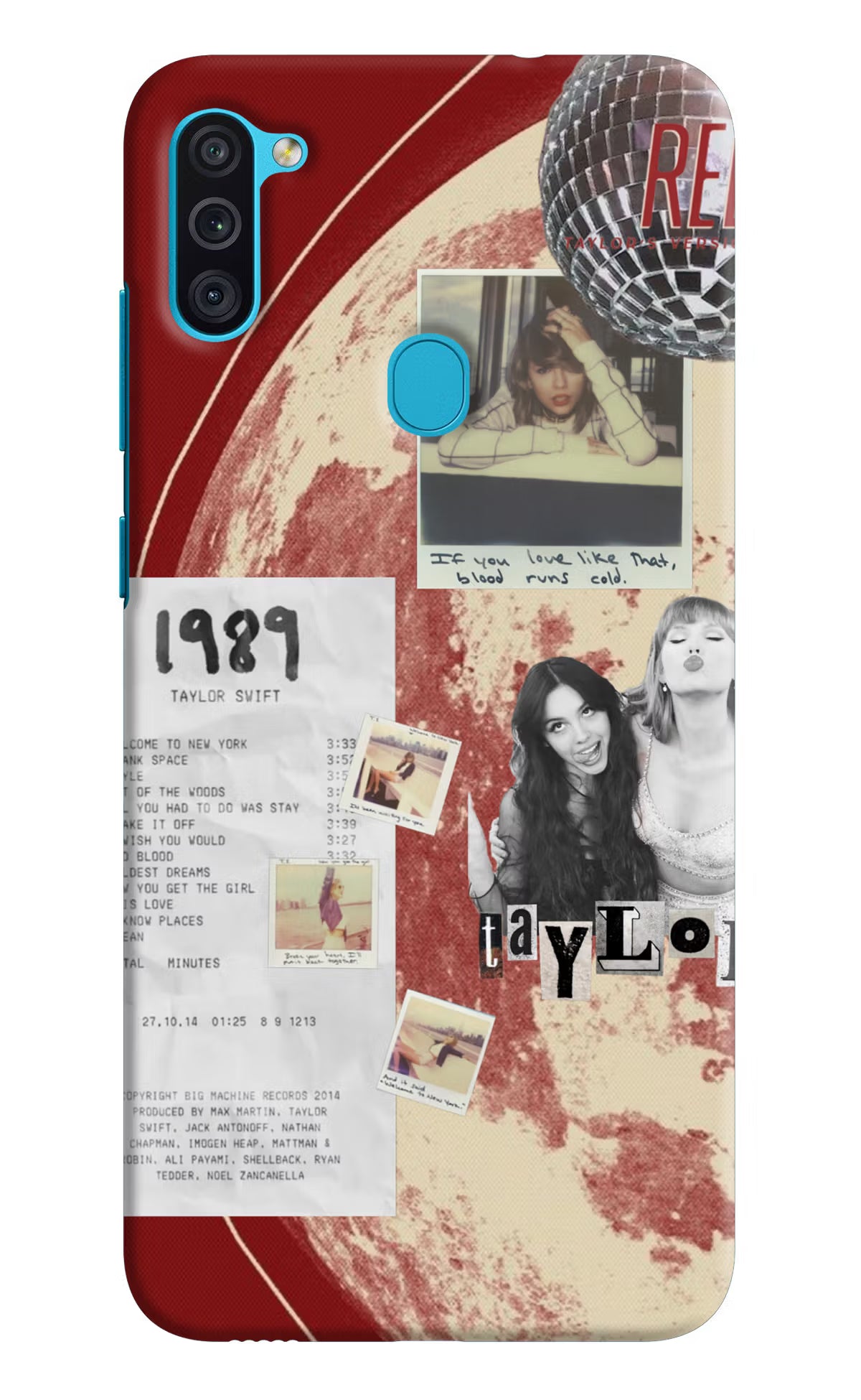 Taylor Swift Samsung M11 Back Cover