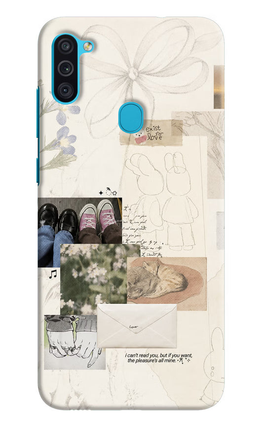 Soft Aesthetic Samsung M11 Back Cover