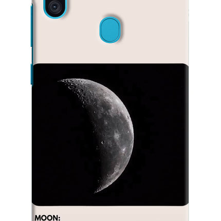 Moon Phase Samsung M11 Hard Case Back Cover by Casekaro