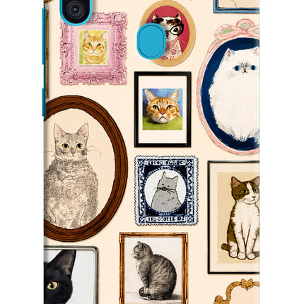 Mirror Cats Samsung M11 Hard Case Back Cover by Casekaro