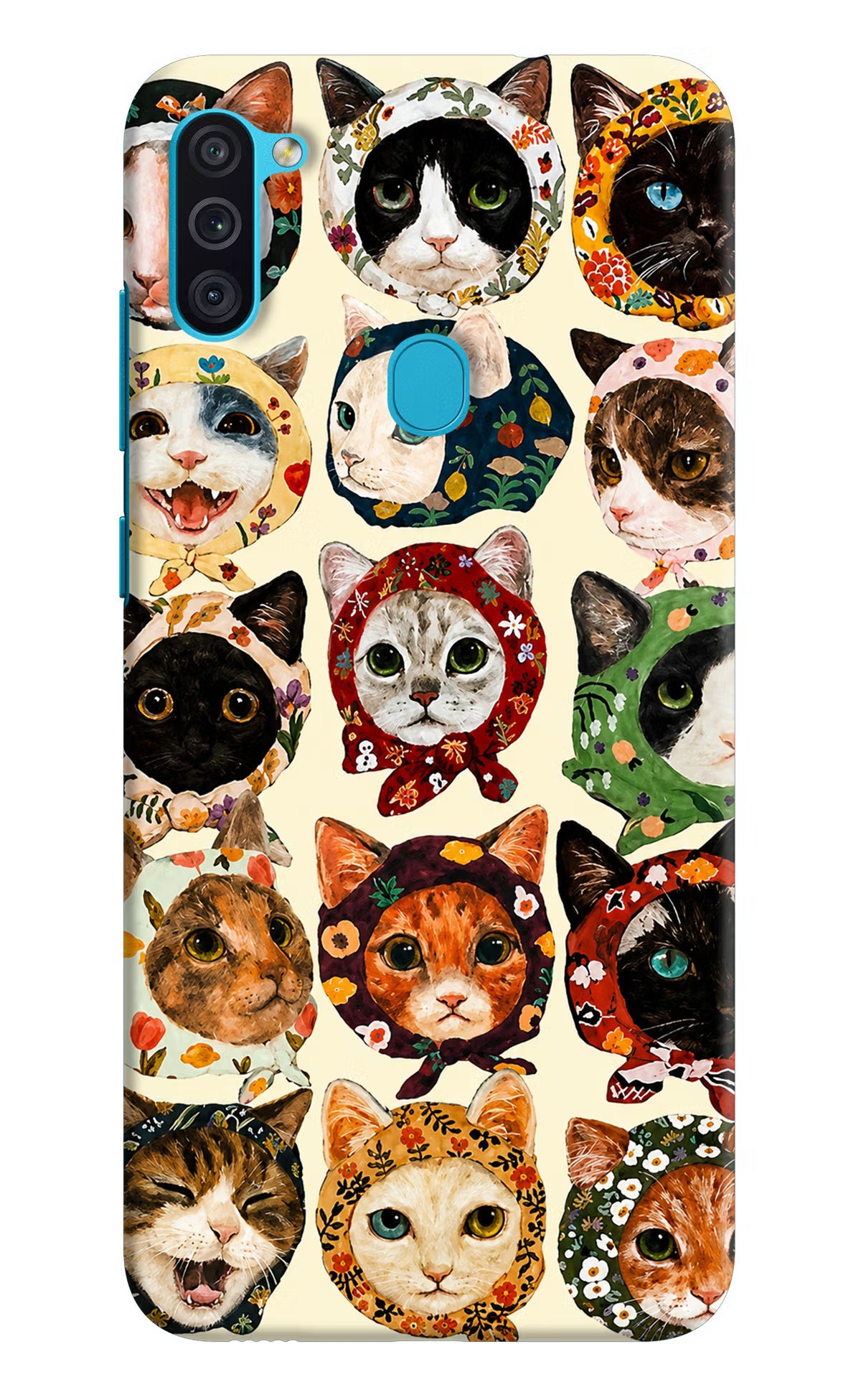 Cool Cat Samsung M11 Back Cover