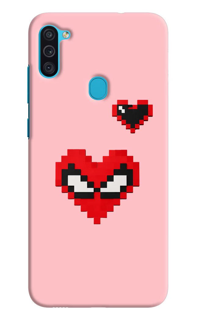 Gwen Heart Samsung M11 Hard Case Back Cover by Casekaro