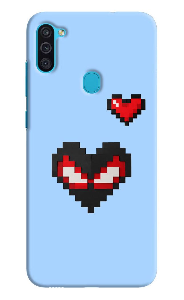 Peter Heart Samsung M11 Hard Case Back Cover by Casekaro