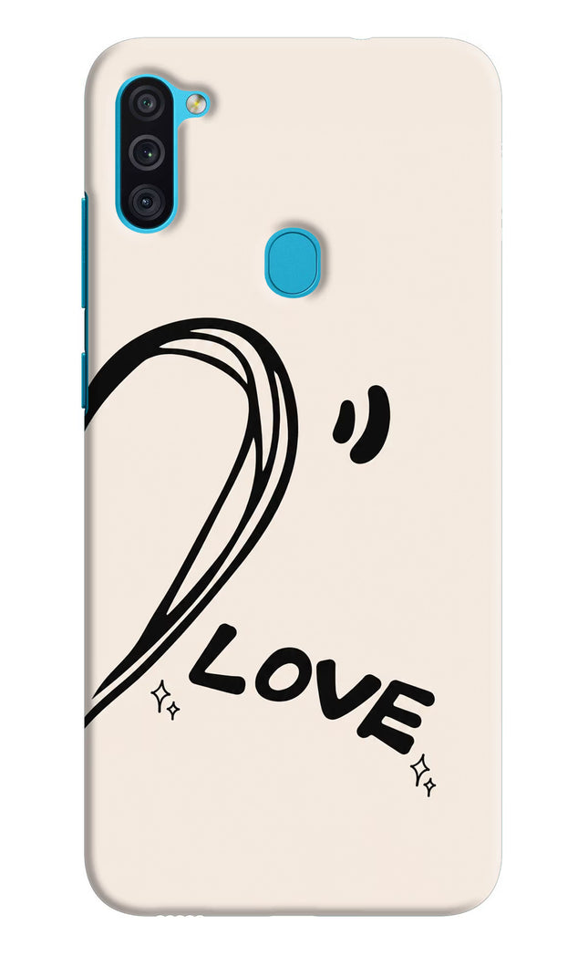Soul Line Samsung M11 Hard Case Back Cover by Casekaro