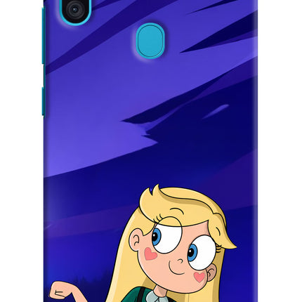 Star Glow Samsung M11 Hard Case Back Cover by Casekaro
