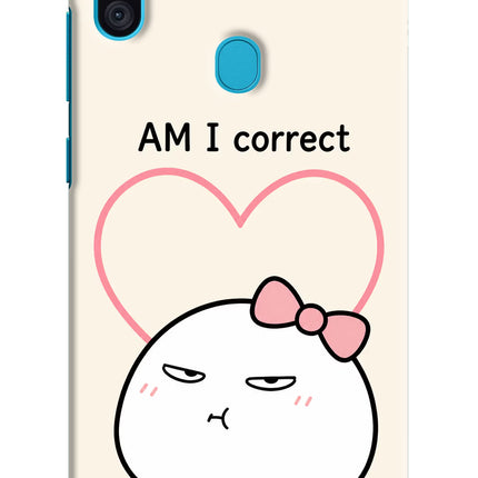 Always Right Samsung M11 Hard Case Back Cover by Casekaro