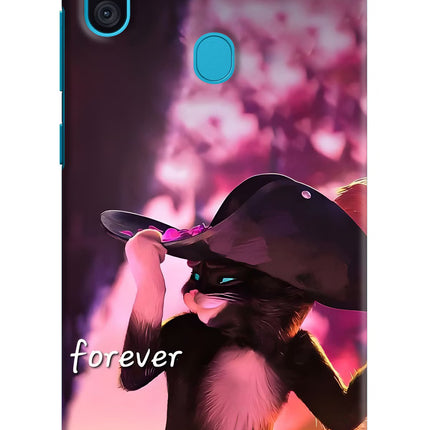 Forever Cat Samsung M11 Hard Case Back Cover by Casekaro