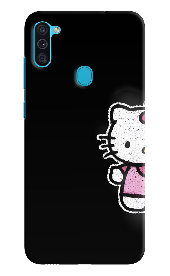 Kitty Charm Samsung M11 Hard Case Back Cover by Casekaro