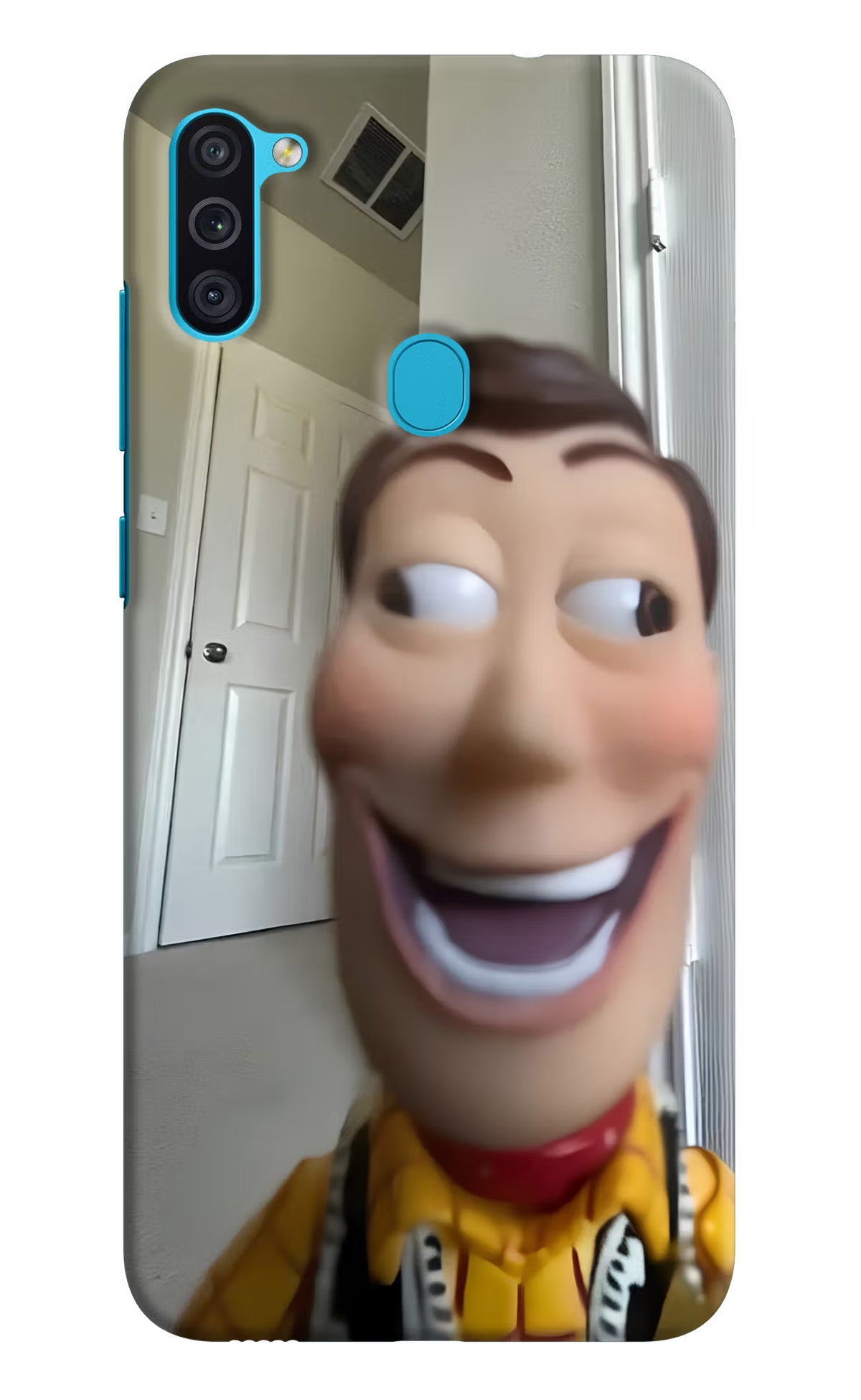 Side Eye Woody Samsung M11 Back Cover