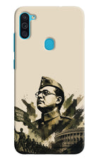 Netaji Rising Samsung M11 Hard Case Back Cover by Casekaro