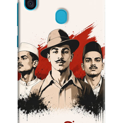 Bhagat Singh Trio Samsung M11 Hard Case Back Cover by Casekaro