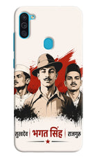 Bhagat Singh Trio Samsung M11 Hard Case Back Cover by Casekaro