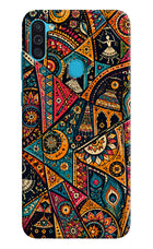 Folk Print Samsung M11 Hard Case Back Cover by Casekaro