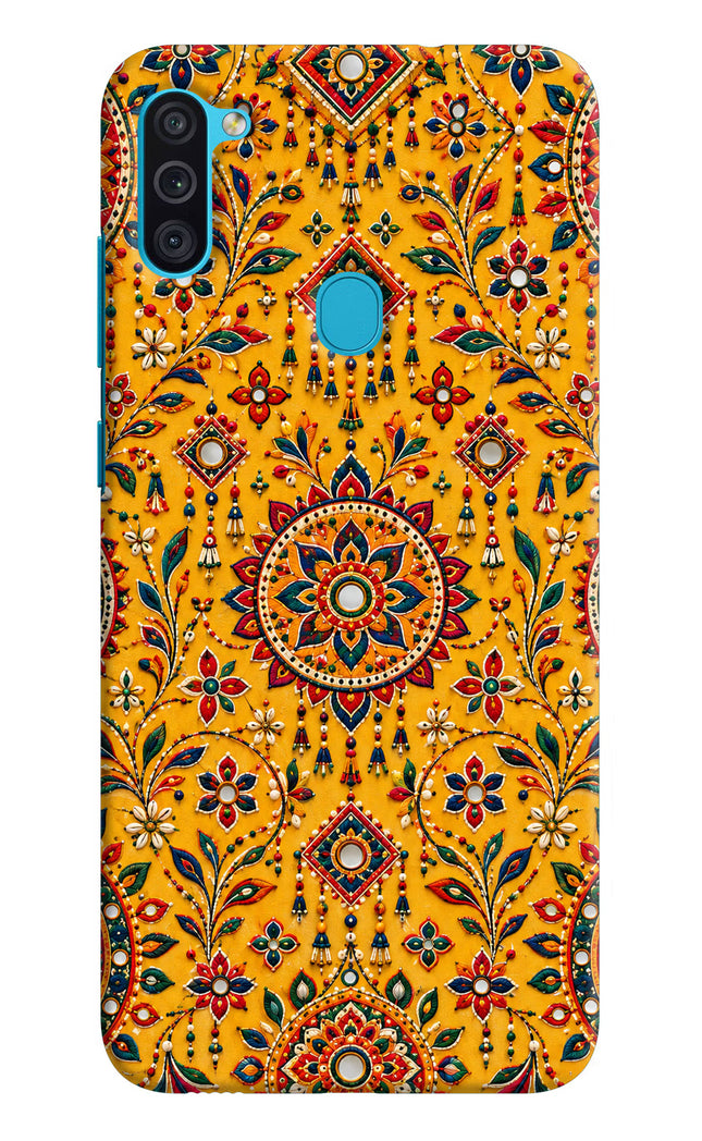Sunlit Aura Samsung M11 Hard Case Back Cover by Casekaro
