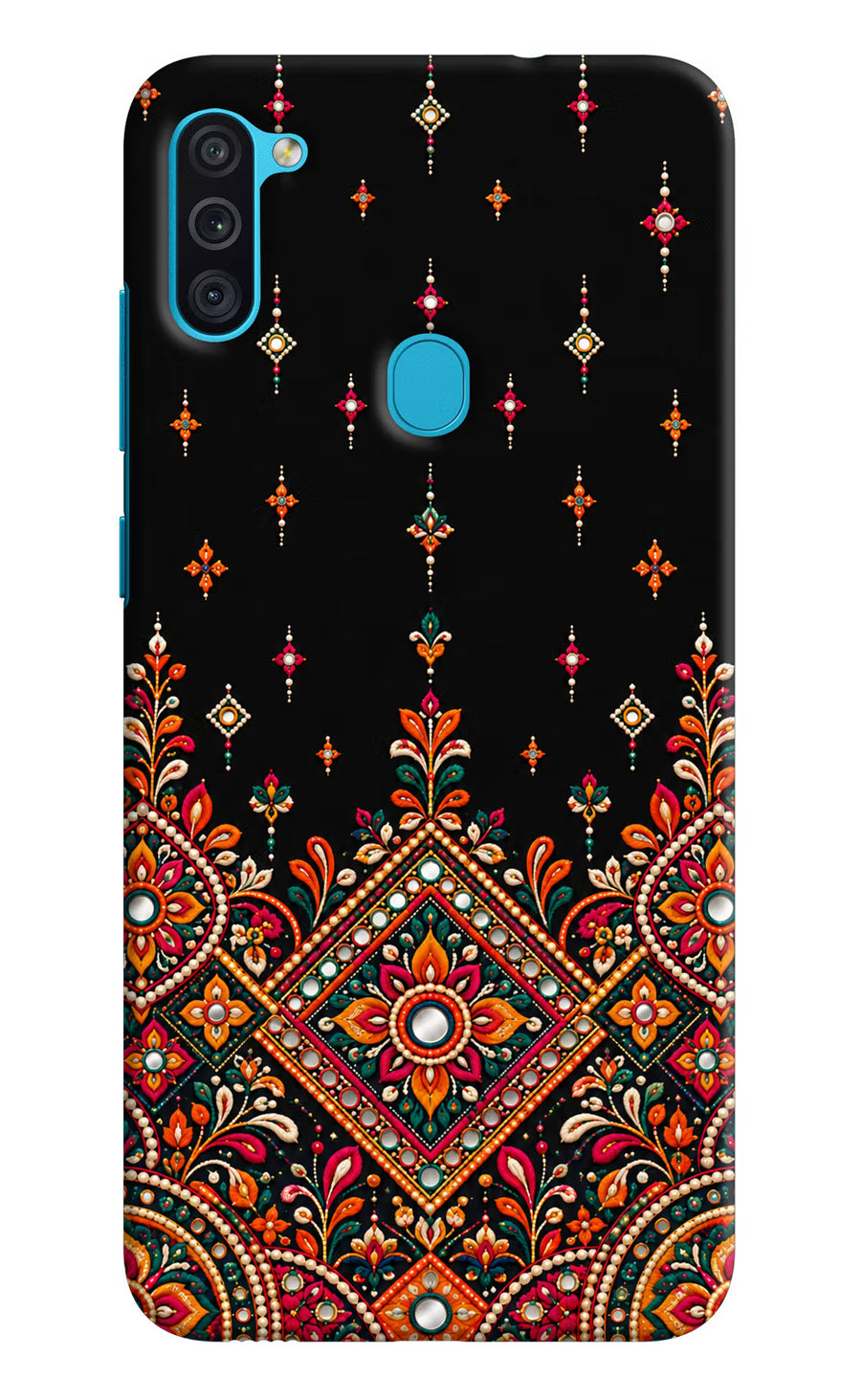 Noir Mehfil Samsung M11 Back Cover, Hard case