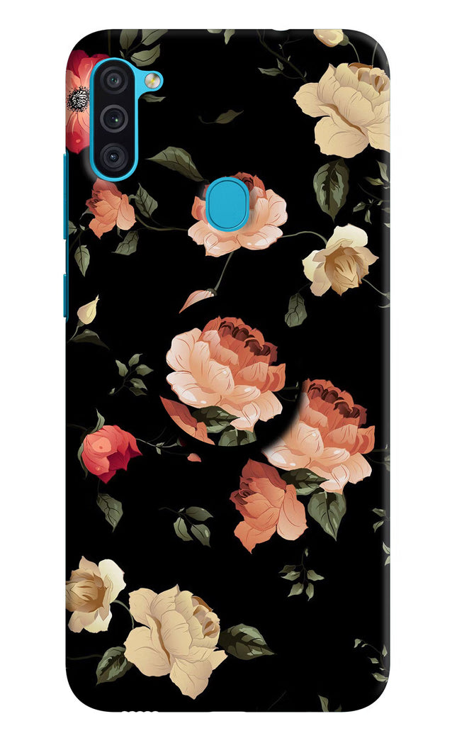 Flowers Samsung M11 Pop Case by Casekaro
