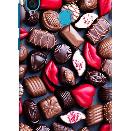 Chocolates Samsung M11 Pop Case by Casekaro