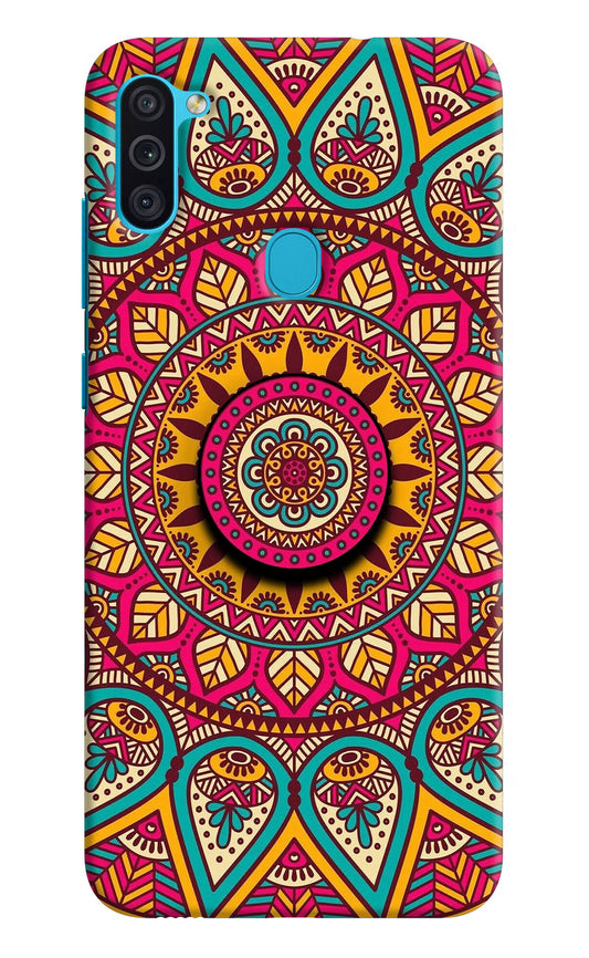 Mandala Samsung M11 Pop Case by Casekaro