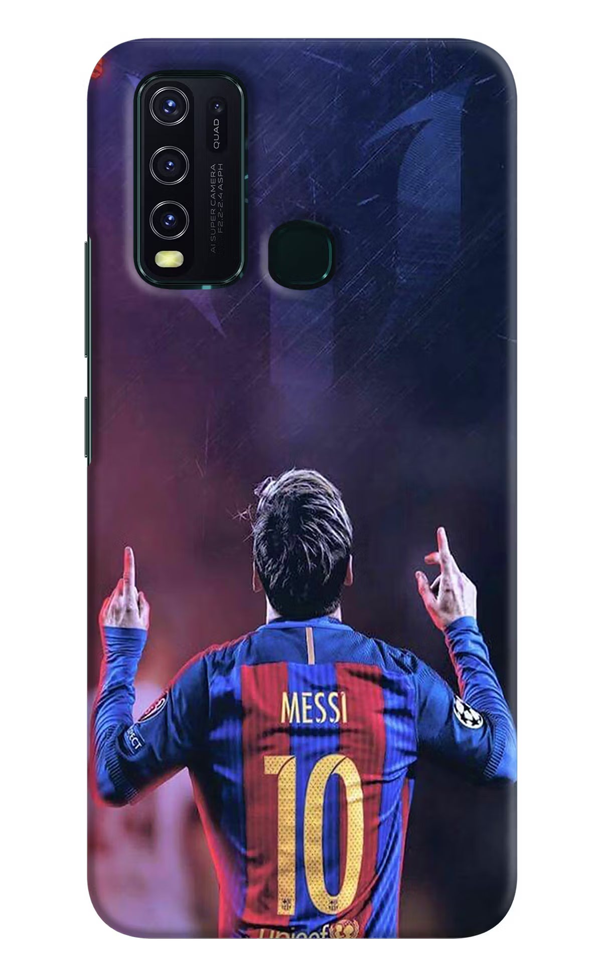 Messi Vivo Y30/Y50 Hard Case Back Cover by Casekaro