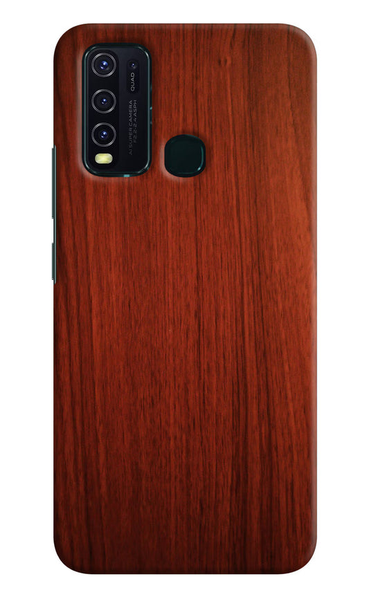 Wooden Plain Pattern Vivo Y30/Y50 Hard Case Back Cover by Casekaro