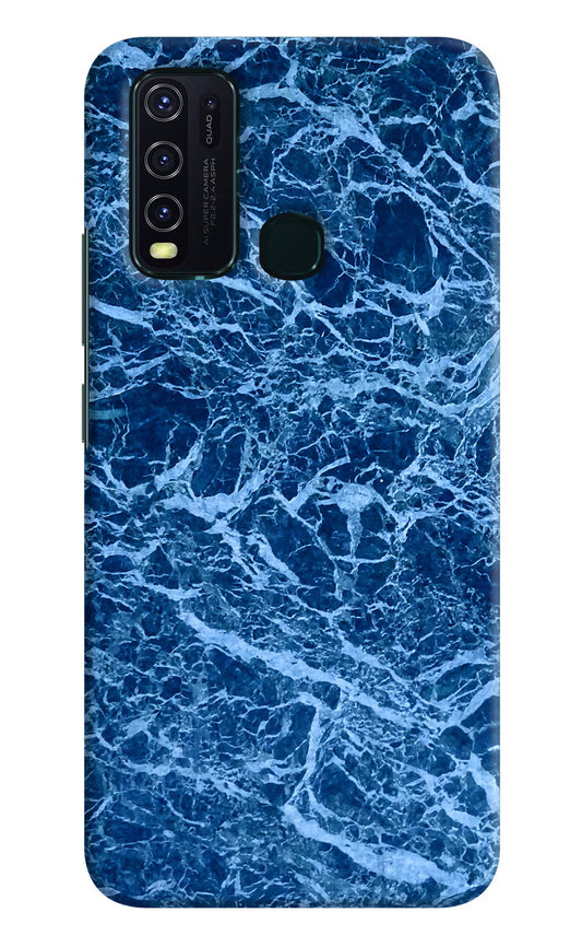 Blue Marble Vivo Y30/Y50 Hard Case Back Cover by Casekaro