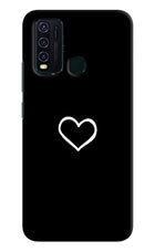 Heart Vivo Y30/Y50 Hard Case Back Cover by Casekaro