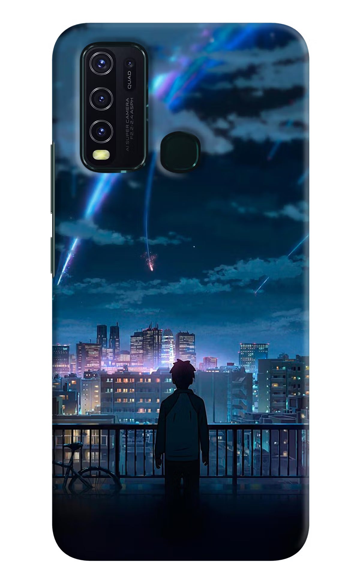 Anime Vivo Y30/Y50 Hard Case Back Cover by Casekaro