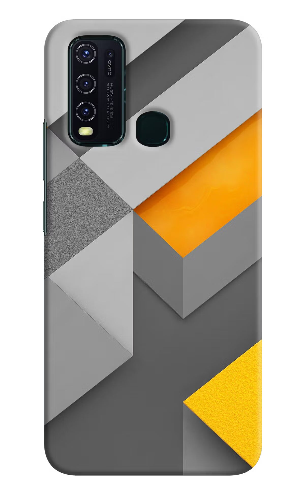 Abstract Vivo Y30/Y50 Hard Case Back Cover by Casekaro