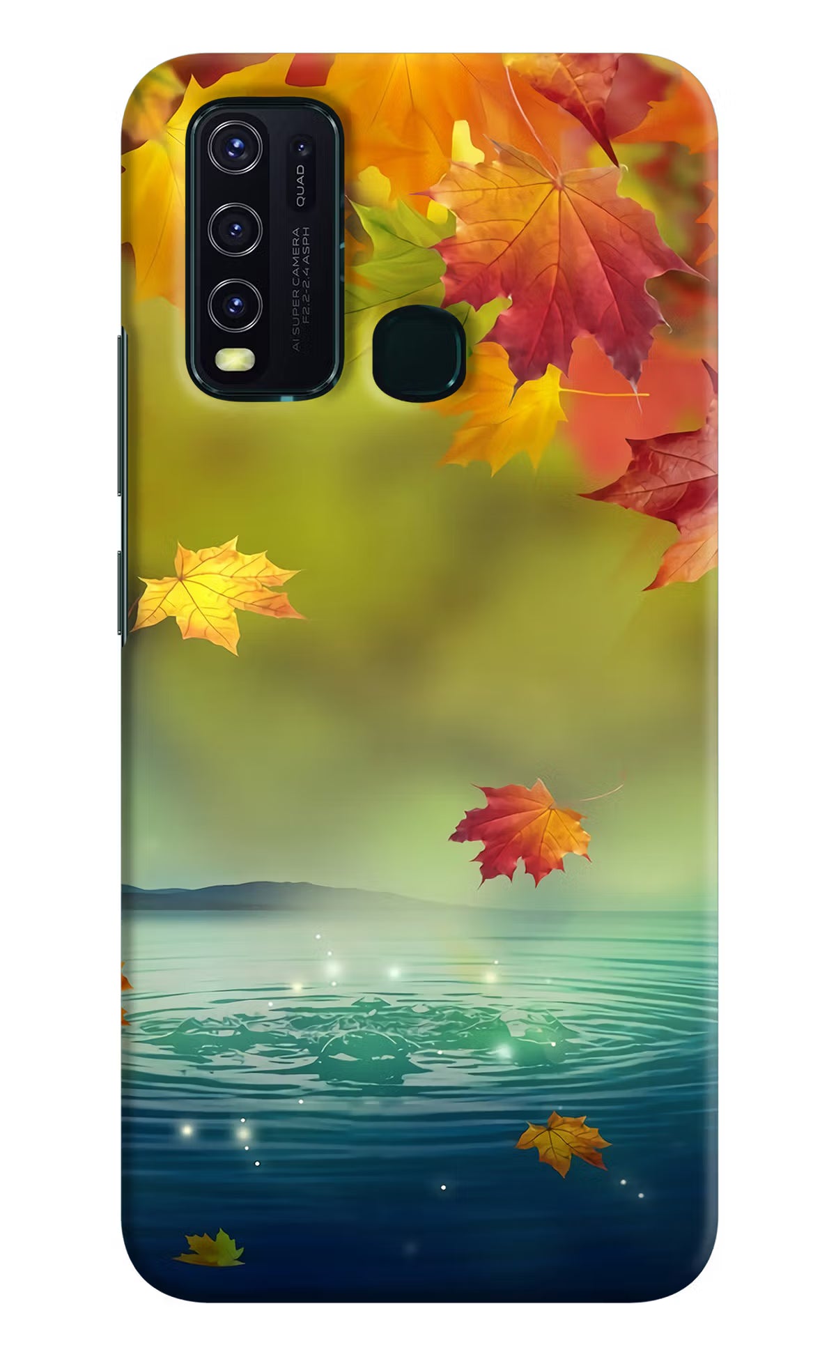 Flowers Vivo Y30/Y50 Hard Case Back Cover by Casekaro