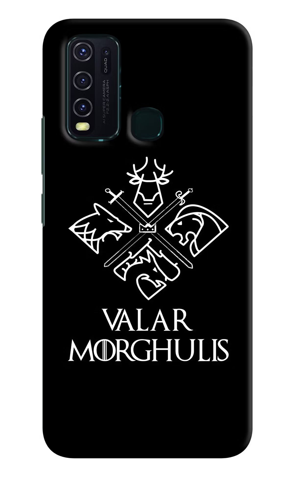 Valar Morghulis | Game Of Thrones Vivo Y30/Y50 Hard Case Back Cover by Casekaro